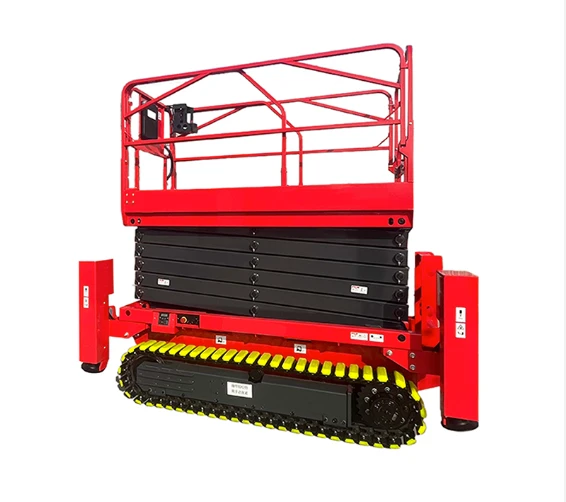 DAX LIFTER Crawler Scissor Lift | DXLDS Series Tracked Aerial Work Platform