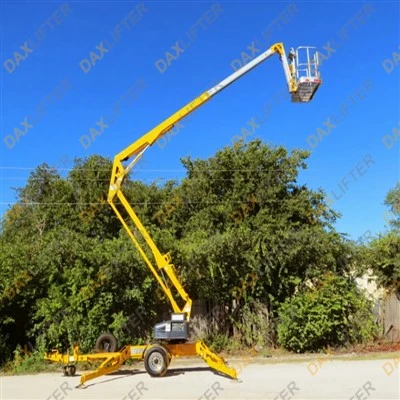 Battery Trailer Boom Lift