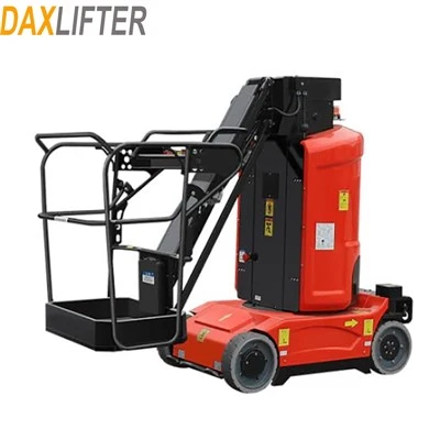 Compact Electric Telescopic Mast Boom Lift